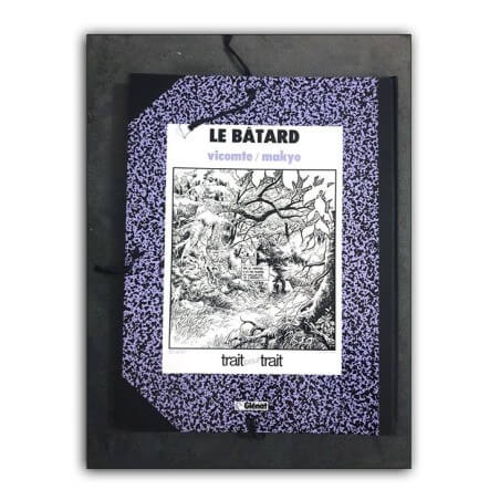 Balade au bout du monde T3 - Le Bâtard + sérigraphie + dédicace - 1 Album - Édition limitée et numérotée - 1985