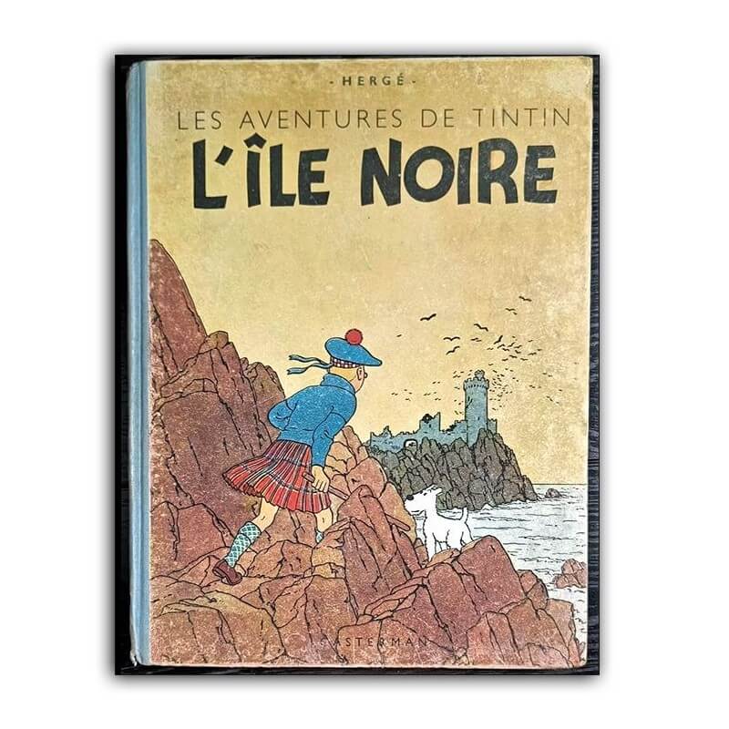 Tintin T7 - L'Ile Noire (A23 bis) - C - 1 Album - Reprint - 1944 Tintin T7 - L'Ile Noire (A23 bis) - C - 1 Album - Reprint - 1944