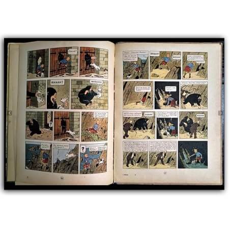 Tintin T7 - L'Ile Noire (A23 bis) - C - 1 Album - Reprint - 1944