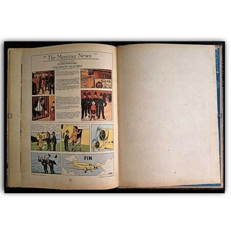 Tintin T7 - L'Ile Noire (A23 bis) - C - 1 Album - Reprint - 1944