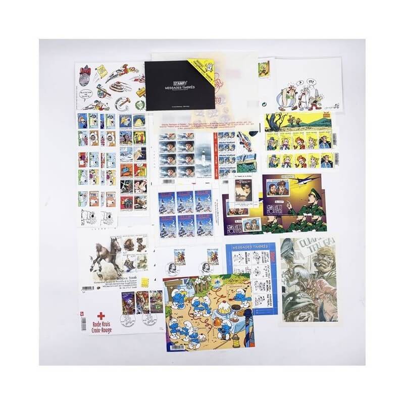 Timbres-poste de la BD