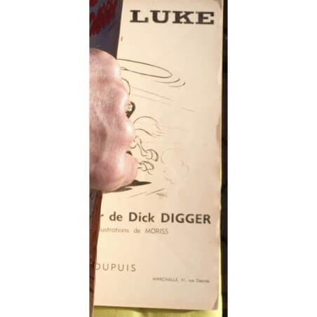 Lucky Luke T1 - La Mine d'or de Dick Digger - B - 1 Album - EO - 1949