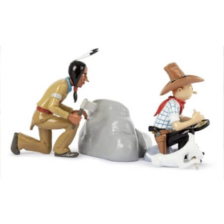 Moulinsart - Figurine-jouet Figurine Moulinsart 29260 - Tintin en Amérique / Indien - 2022
