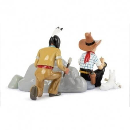 Moulinsart - Figurine-jouet Figurine Moulinsart 29260 - Tintin en Amérique / Indien - 2022
