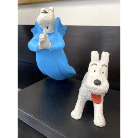 Hergé - Statuette Leblon-Delienne - La tentation de Milou - (1991)