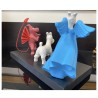 Hergé - Statuette Leblon-Delienne - La tentation de Milou - (1991)