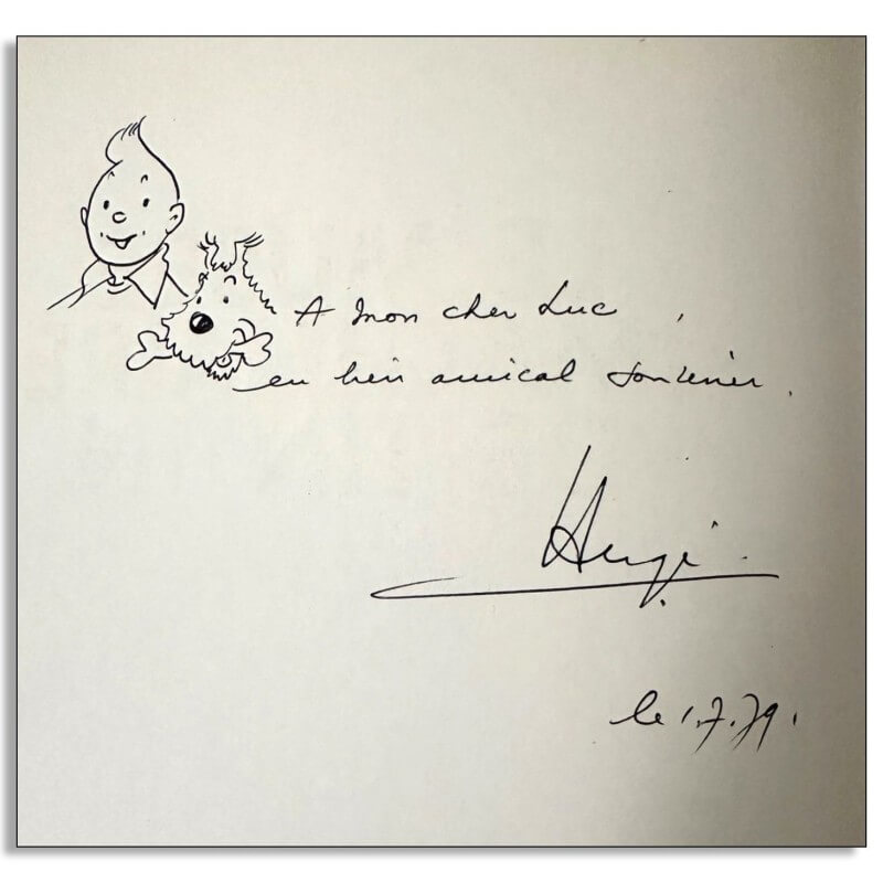 Tintin / Hergé / Le musée imaginaire en édition originale 1979 Tintin / Hergé / Le musée imaginaire en édition originale 1979