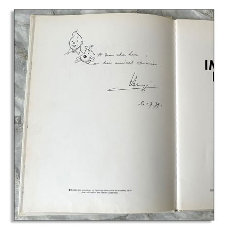 Tintin / Hergé / Le musée imaginaire en édition originale 1979