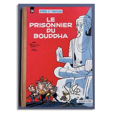 Spirou et Fantasio T.14 / Le Prisonnier de Bouddha / Franquin / EO - 1960