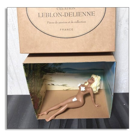 Leblon-Délienne - Colombe - Colombe à la plage - numérotée et signée