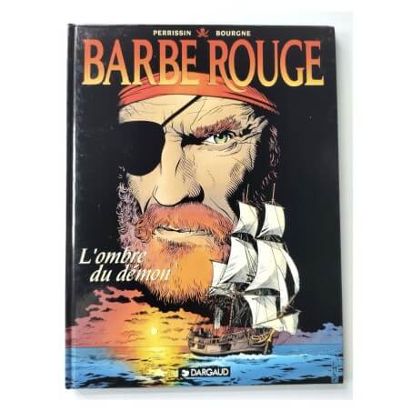 Barbe Rouge T32 - L'Ombre du Démon + dédicace couleur - C - 1 Album - EO - 1999