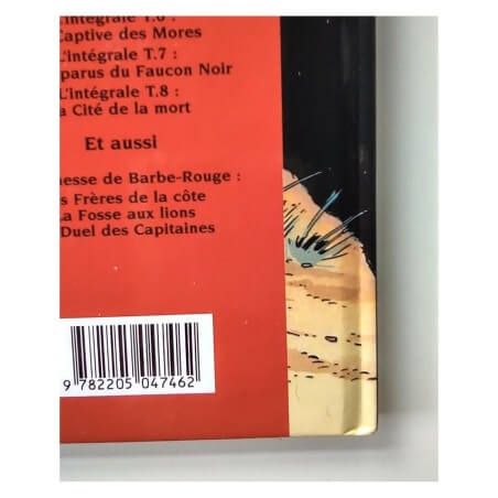 Barbe Rouge T32 - L'Ombre du Démon + dédicace couleur - C - 1 Album - EO - 1999