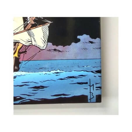 Barbe Rouge T32 - L'Ombre du Démon + dédicace couleur - C - 1 Album - EO - 1999