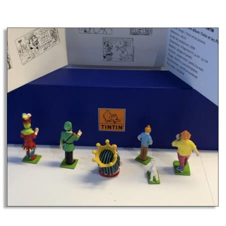 Mini série figurines / Tintin et les Picaros /Pixi