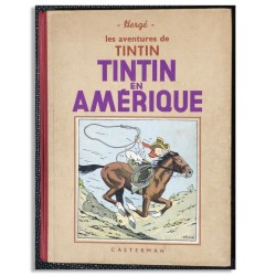 Tintin T3 - Tintin en Amérique N&B (A8) - C - 3e édition - 1 Album - 1939