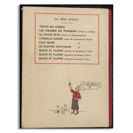 Tintin T3 - Tintin en Amérique N&B (A8) - C - 3e édition - 1 Album - 1939