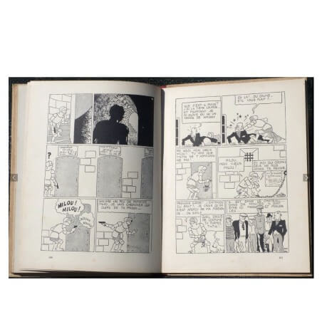 Tintin T3 - Tintin en Amérique N&B (A8) - C - 3e édition - 1 Album - 1939
