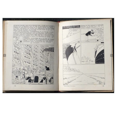Tintin T3 - Tintin en Amérique N&B (A8) - C - 3e édition - 1 Album - 1939