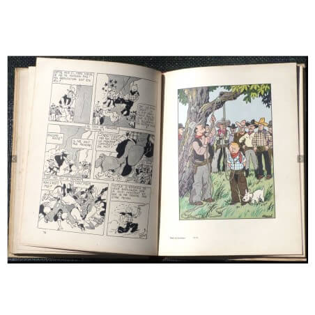 Tintin T3 - Tintin en Amérique N&B (A8) - C - 3e édition - 1 Album - 1939