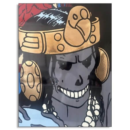 Tintin - "Rascar Capac" - Enamelled plate - Emaillerie Belge - 1985