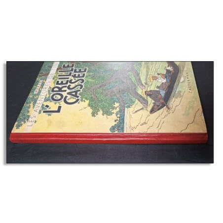 Tintin T.06 - L'oreille cassée N&B (A18 - grande image) - C - 1942