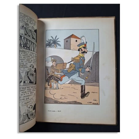 Tintin T.06 - L'oreille cassée N&B (A18 - grande image) - C - 1942