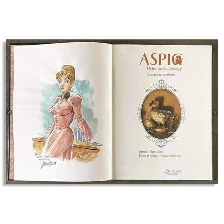 Aspic T.01 - The Dwarf with Ectoplasms + color dedication - C - 1 Album - EO - 2010