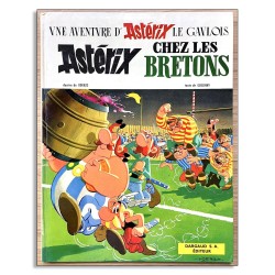 Astérix T.08 - Astérix chez les Bretons - Numérotation des pages particulière - C - EO - 1966