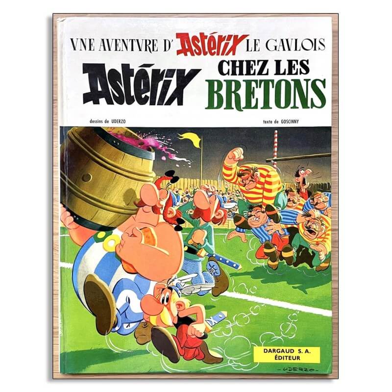 Astérix T.08 - Astérix chez les Bretons - Numérotation des pages particulière - C - EO - 1966 Astérix T.08 - Astérix chez les Bretons - Numérotation des pages particulière - C - EO - 1966