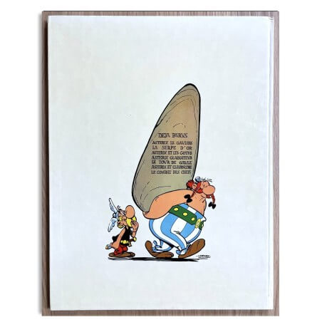 Astérix T.08 - Astérix chez les Bretons - Numérotation des pages particulière - C - EO - 1966