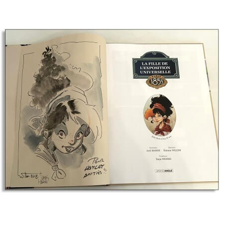 La fille de l'Exposition Universelle T.01 + Dédicace - C - 1 Album - EO - 2018