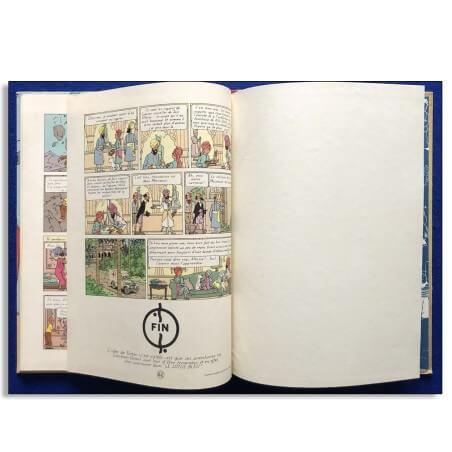 Tintin T.04 - Les cigares du Pharaon (B15 belge) - EO couleurs - C - 1955
