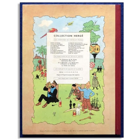 Tintin T.19 - Coke en stock (B24) - C - EO française - 1958