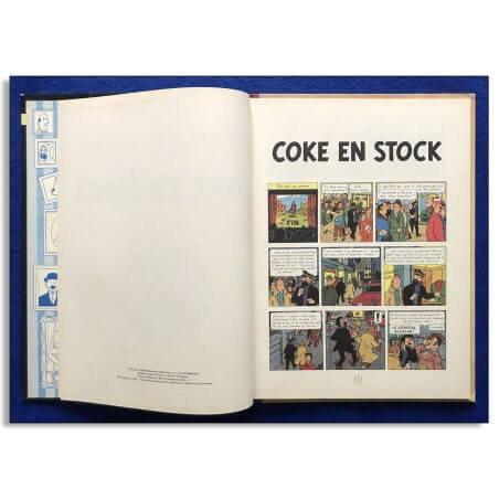 Tintin T.19 - Coke en stock (B24) - C - EO française - 1958
