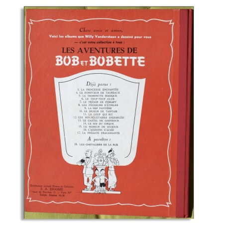 Bob et Bobette - La Frégate fracassante - C - EO - 1957