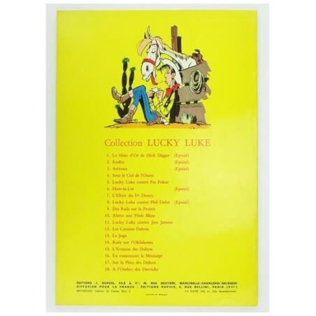 Lucky Luke T.12 /  Edition de 1962 / Les cousins Dalton
