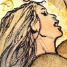 Manara original couleur / Signé / 40 cm x 30 cm