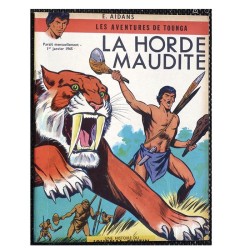 Tounga T.01 - La Horde maudite - B - 1 Album - EO belge - 1964