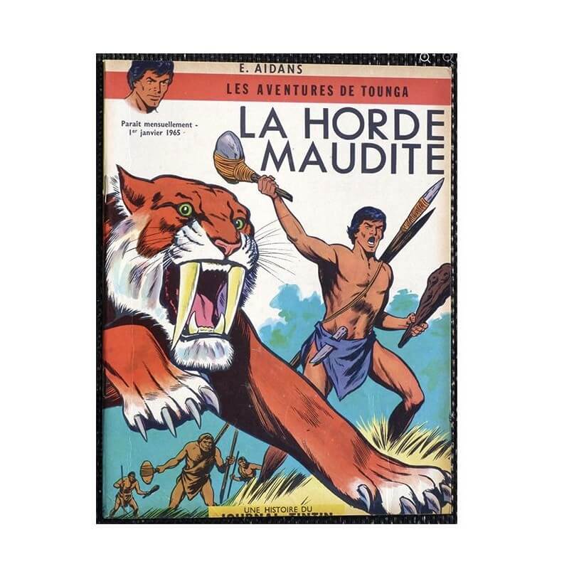 Tounga T.01 - La Horde maudite - B - 1 Album - EO belge - 1964 Tounga T.01 - La Horde maudite - B - 1 Album - EO belge - 1964