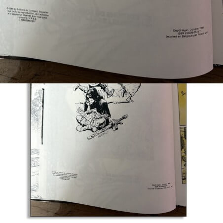 Thorgal T.11 / Dédicace / 1986 / EO / Rosinsky