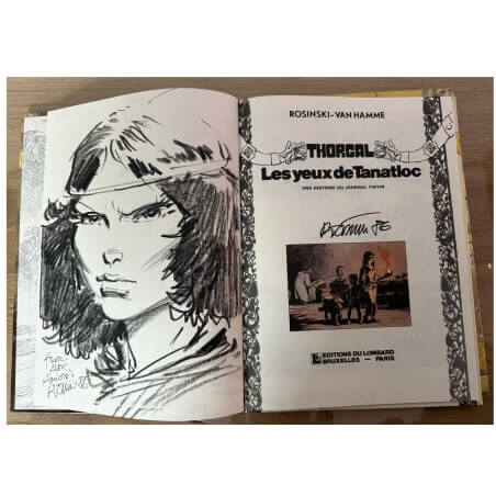 Thorgal T.11 / Dédicace / 1986 / EO / Rosinsky