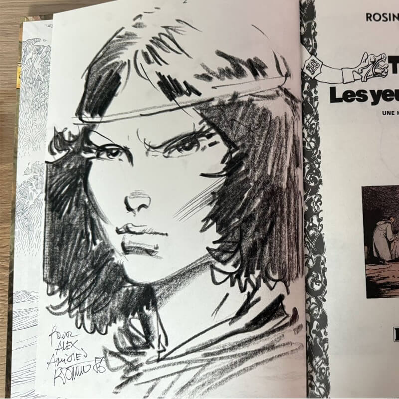 Thorgal T.11 / Dédicace / 1986 / EO / Rosinsky