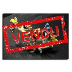 Lucky Luke / Endormis sur son cheval / Pixi / Morris