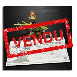 Pelisse / Pixi / De zoektocht naar de tijdvogel / Loisel Pixi Referentie 4103950 exemplaren Hier is nummer 486 van 950 exemplare