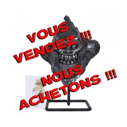 Tête Hébus enchanté Tarquin  & Boulesteix Le troll "Hébus enchanté" - héro de la célèbre bd "Lanfeust de Troy"Exemplaire 11 su