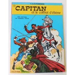 Capitan T.05 - Capitan et le coffret d’ébène + ex-libris signé - B - EO - 1972  L. & F. Funken - T. 05 de la série Capitan « Ca
