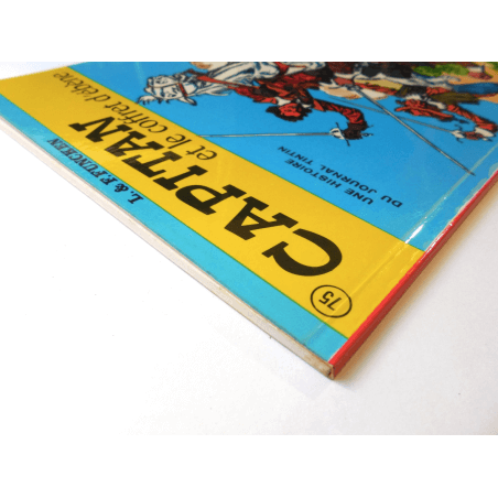 Kapitein T.05 - Kapitein en de d'ébène doos + ondertekende ex-libris - B - EO - 1972 L. & F. Funken - T. 05 van de serie Kapitei