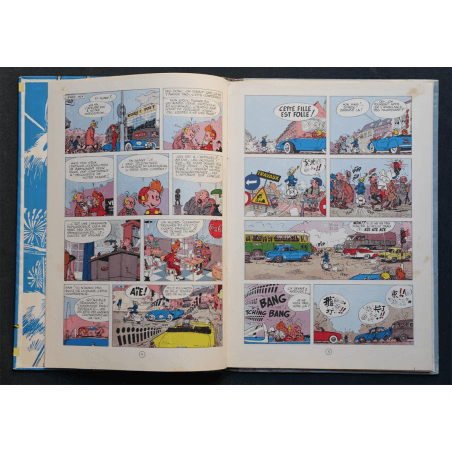 Spirou et Fantasio T.12 - Le Nid des Marsupilamis - C - EO - (1960)  Très bel exemplaireLes plats sont très beaux, très peu fro