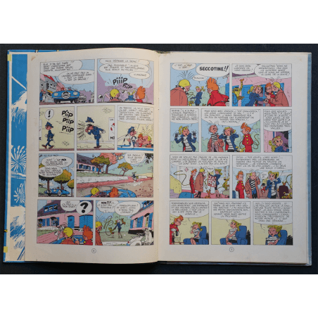 Spirou et Fantasio T.12 - Le Nid des Marsupilamis - C - EO - (1960)  Très bel exemplaireLes plats sont très beaux, très peu fro