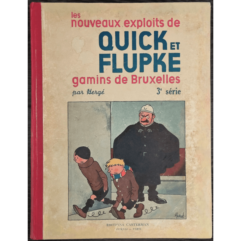 Quick and Flupke - Die neuen Exploits von Quick and Flupke (A10) - C - N&B - Reissue - (1940) Schnelle und flupke Kinder aus Bru Quick and Flupke - Die neuen Exploits von Quick and Flupke (A10) - C - N&B - Reissue - (1940) Schnelle und flupke Kinder aus Bru